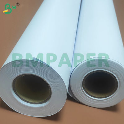 20lb 2 Inch Core CAD White Bond Paper For Engineering Printing
