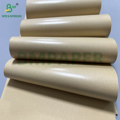 50gram 60gram Greaseproof PE Coated Brown Kraft Paper For Food Bag 70cm Width