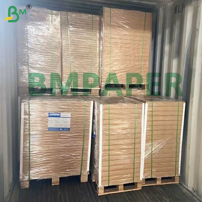 Hard - Sized OBA Free Paperboard For Frozen Food Cartons With PE Coating