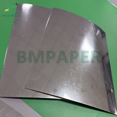 425g Metallic Silver Cardboard Sheets For Making Toothpaste Cases
