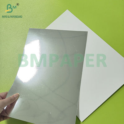 400gsm 425gsm Silver Mirror Cardstock Shimmer Metallic Paper For Packing Box