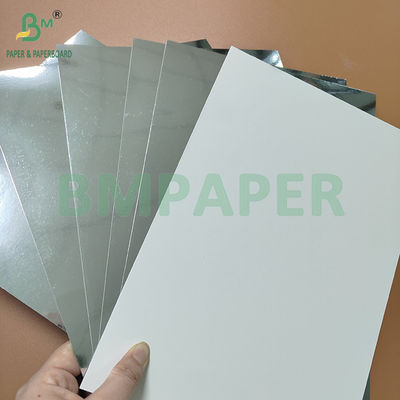 400gsm 425gsm Silver Mirror Cardstock Shimmer Metallic Paper For Packing Box