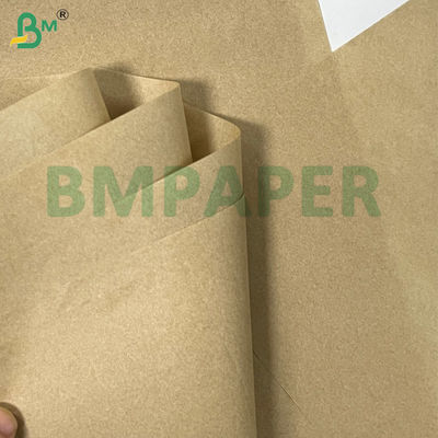 40gsm 50gsm Printable Kit 7 Brown Food Grade Greaseproof Paper Grease Resistant For Hamburger Packaging
