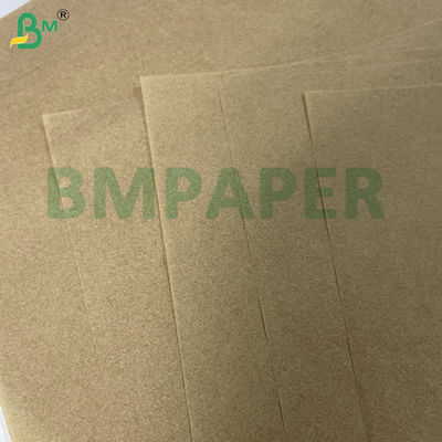 40gsm 50gsm Printable Kit 7 Brown Food Grade Greaseproof Paper Grease Resistant For Hamburger Packaging