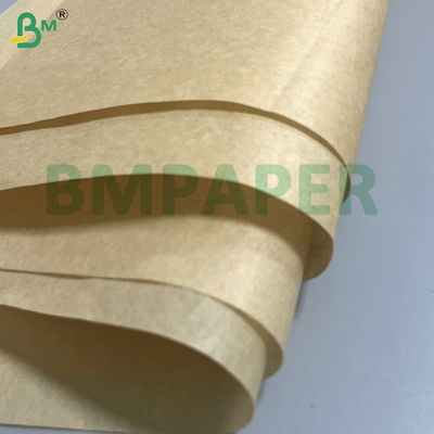 30gsm Greaseproof Paper Kit3 Kit5 Sheet Roll Unbleached Grease Resistant Paper For Fried Food Packing