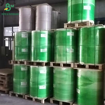 60g Carbonless Paper NCR Rolls CB White CF Colored Custom 21cm - 200cm Width