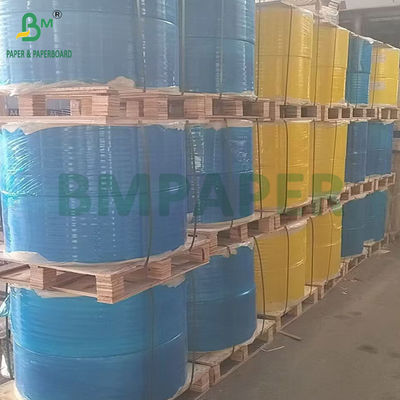60g Carbonless Paper NCR Rolls CB White CF Colored Custom 21cm - 200cm Width