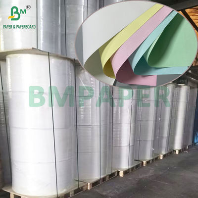 50GSM - 80GSM Black Image Blue Image Carbonless Copying Paper Roll 44cm 65cm