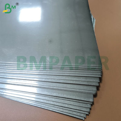 Silver Metallic Paper Sheet 300gsm Silver Foil Mirror Cardstock For Cardmaking