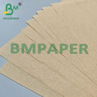 30gsm 35gsm Compostable Unbleached Burger Paper For Oil Food Wrapping