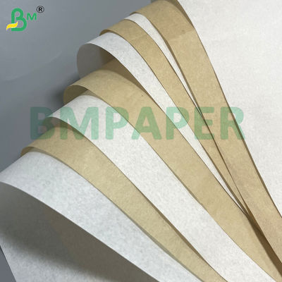 50gsm 60gsm Heat-resistant Greaseproof Paper for Fatty Food Packaging Brown & White Kit3 Kit5 Kit7 Moisture-Resistant Recyclable
