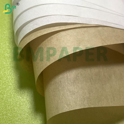 50gsm 60gsm Heat-resistant Greaseproof Paper for Fatty Food Packaging Brown & White Kit3 Kit5 Kit7 Moisture-Resistant Recyclable