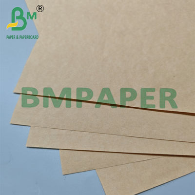 80g Brown Food Grade Paper Bag Raw Material For Food Packaging 70 x 100