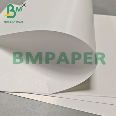 80gsm High Whiteness Semi Glossy Battery Tag Paper Raw Material 72 x 102