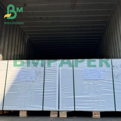 80gsm High Whiteness Semi Glossy Battery Tag Paper Raw Material 72 x 102