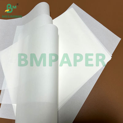 35gram 40gram White Color Greaseproof Paper To Wrap Fast Food 20 x 26cm