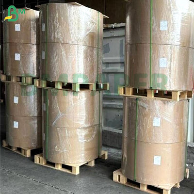 PET Greaseproof Waterproof White One Side Coated Paper Board 200gsm 300gsm 400gsm For Microwaveable Meal BoxesBakery Packaging