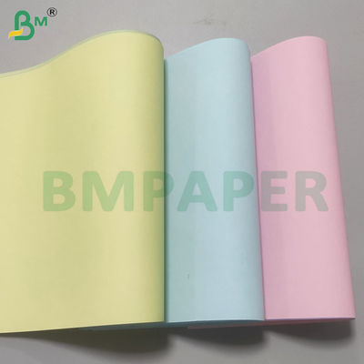 80g Black Images CFB Carbonless Copy Paper Rolls For Receipts