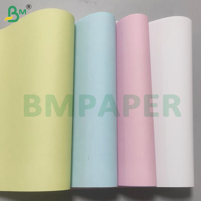 80g Black Images CFB Carbonless Copy Paper Rolls For Receipts