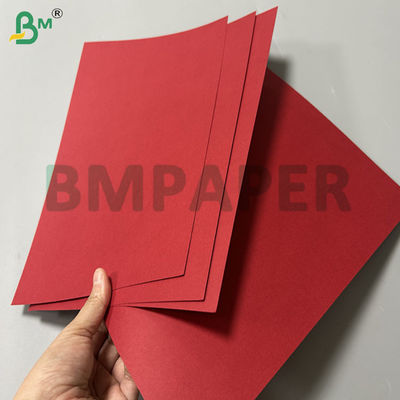 200gram 250gram Uncoated Black Red Colored Card Paper For Package Box 61 X 86cm