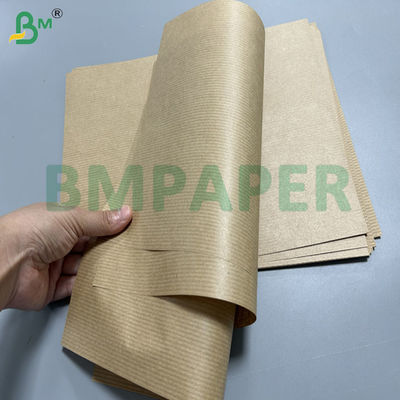 50gsm 60gsm 80 x 1100mm Food Grade Stripped Kraft Paper For Food Wrap Bags