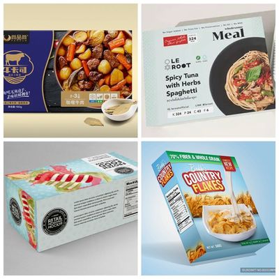 High Stiffness 275gsm + 15g PE Coated Frozen Food Packaging Paper 635 X 902mm