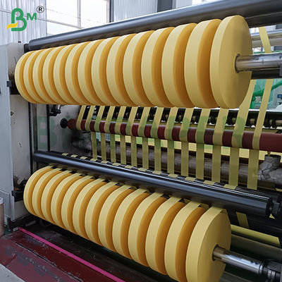 61gsm 62gsm Vegetable Parchment Chemical Fiber Yarn Tube Facing Paper 65mm