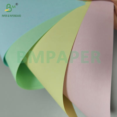 60gsm 70gsm Papel Autocopiativo Carbonless Paper Blue Image 255mm Roll