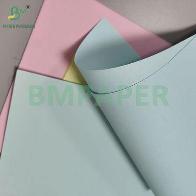 60gsm 70gsm Papel Autocopiativo Carbonless Paper Blue Image 255mm Roll