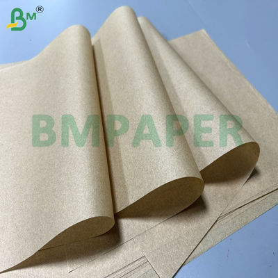 30gsm 35gsm Brown Grease Resistant Sandwich Paper For Food Wrapping 18x18"