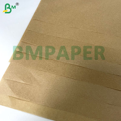 Non - Stick Greaseproof Kraft Silicone Coated Paper 45gsm 50gsm For Pallet Liner Barbecue