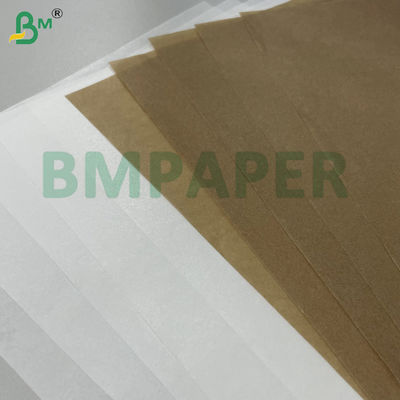 Non - Stick Greaseproof Kraft Silicone Coated Paper 45gsm 50gsm For Pallet Liner Barbecue