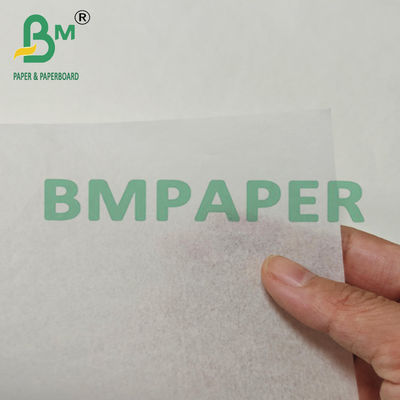 Grade 7 Bleached Compostable Grease Proof Paper For Fast Food Wrapping
