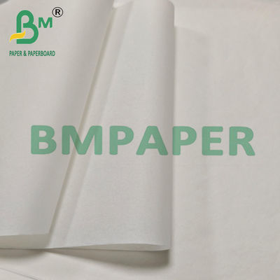 Grade 7 Bleached Compostable Grease Proof Paper For Fast Food Wrapping