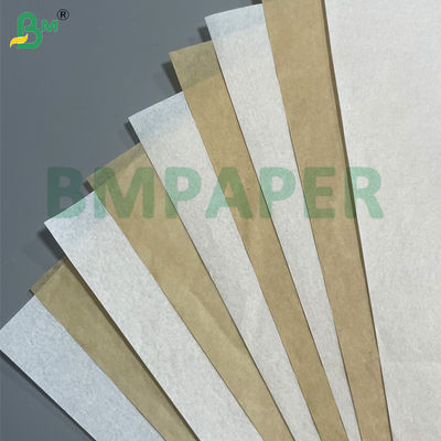 38g 45g Kit 7 Food Grade Smooth Kraft Greaseproof Paper For Fast Food Packaging