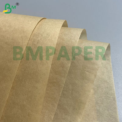 38g 45g Kit 7 Food Grade Smooth Kraft Greaseproof Paper For Fast Food Packaging