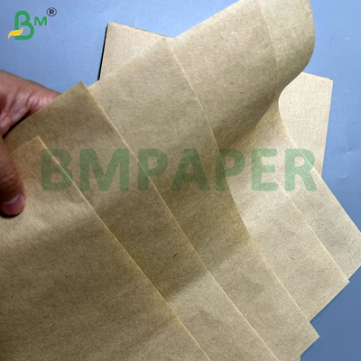 360mm 380mm 50gsm Brown Coffee Filters Paper For Conical Coffee Filter