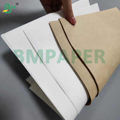 50gsm White and Brown Coffee Filter Paper For Drip Coffeemaker Tasteless