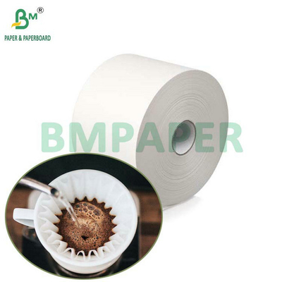Food Grade Bleached Unbleached 40GSM 50GSM Coffee Filter Paper Roll 1200mm