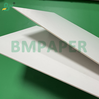 All White Display Paperboard For Advertising Boards 2mm 1220 X 2440mm
