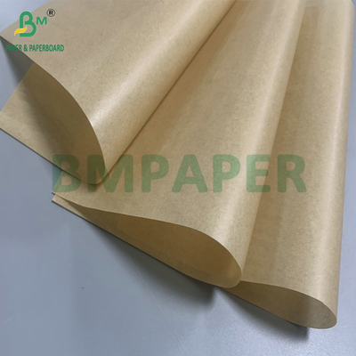 30gsm 40gsm Brown Silicon Base Paper Double Side Silicone Jumbo Roll