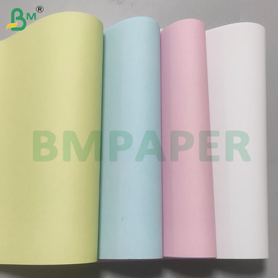 80GSM Clear Image Multiple Colors Carbonless Copy Paper Rolls