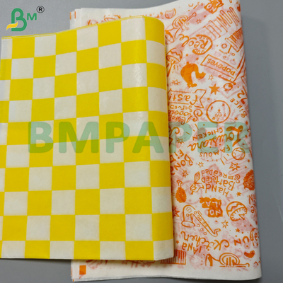 30Gsm Grease Resistant Wax Paper Rolls for Sandwich Wrapping