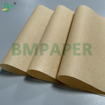 40gsm Kit 7 Unbleached Greaseproof Paper Rolls For Fast Food Packaging 350mm 635mm 916mm