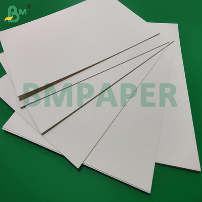 0.7mm 0.9mm Ivory White Uncoated Carton Paja For Drinking Coaster 70 x 100cm