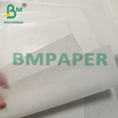 30g 40g Food Grade Greaseproof Wax Wrap Paper For Burger Packaging