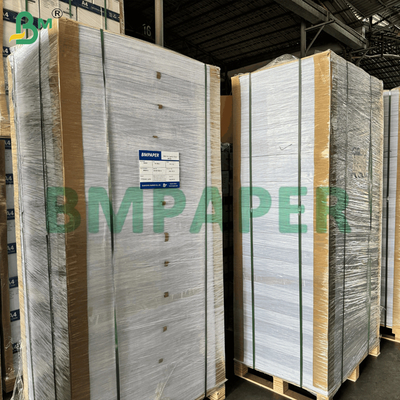 Single - Face Corrugated Paper White Color For Packaging Cushioning