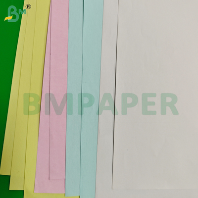 75gsm 80gsm White Pink Green Yellow Clear Image NCR Paper Rolls