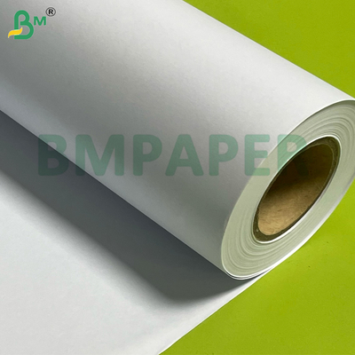 80g White CAD Plotter Paper For Engineering Drawing