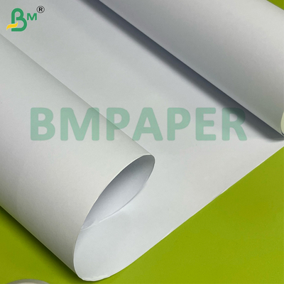 80g White CAD Plotter Paper For Engineering Drawing